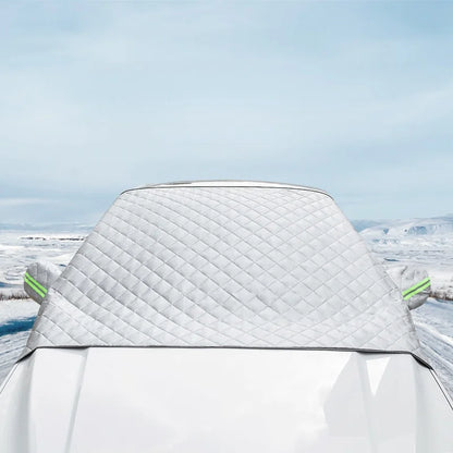 Car Four Seasons Use Windshield Snow Cover Car Sun Shade Block Frost Protection Sun Protection Anti-ice Front Windscreen Cover